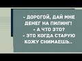 -  Дорогой, дай мне денег на пилинг! Сборник Свежих Анекдотов! Юмор!