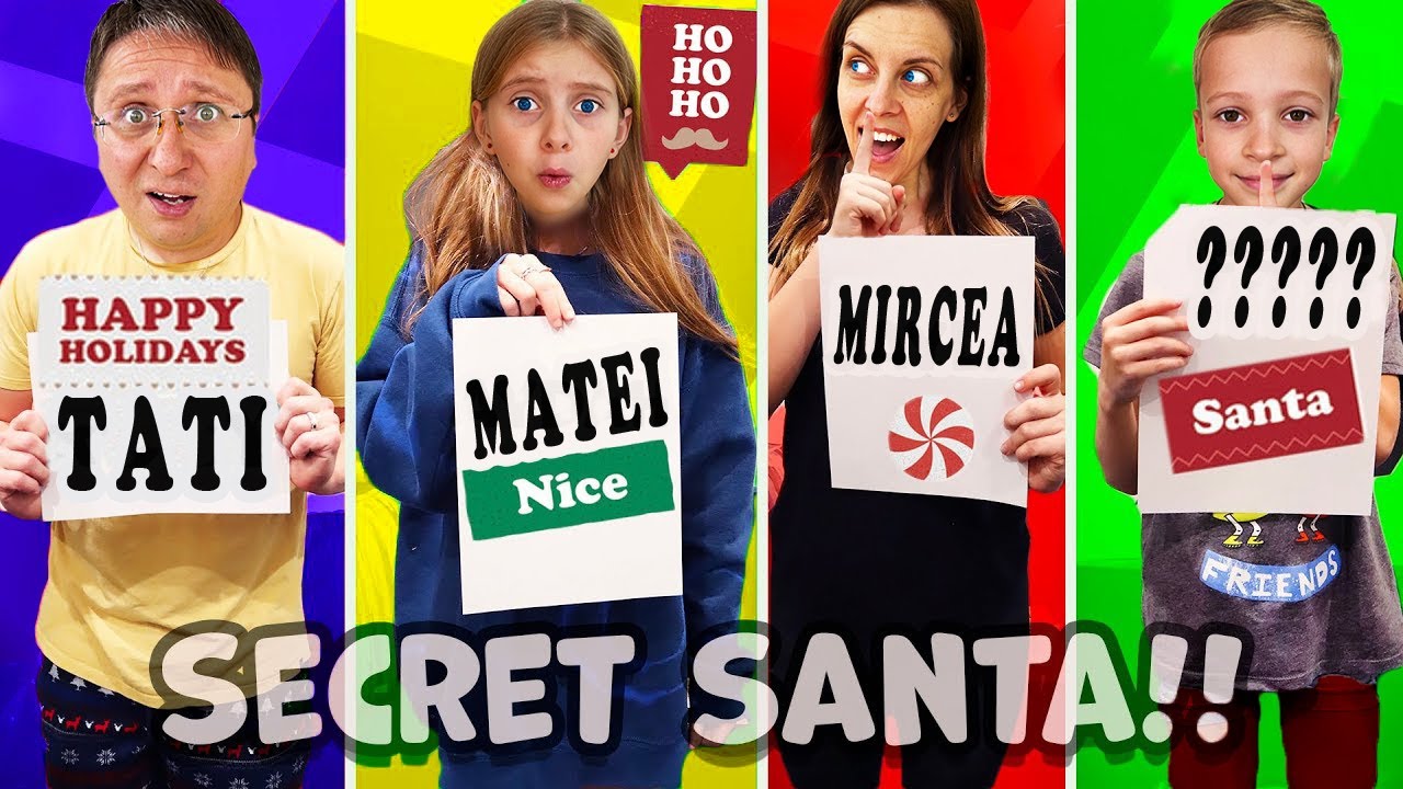 A TRIȘAT de 🎅 SECRET SANTA 🎁 Cine a PIERDUT ❓