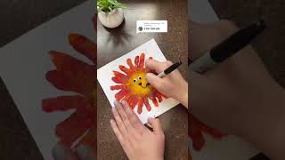 L is for Lion! Handprint keepsake book 🦁 please subscribe to see the rest of the letters 💕