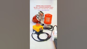 Multifunction siren MS390 plus flashing warning lights GAJAHMUNGKUR Semarang City, Central Java