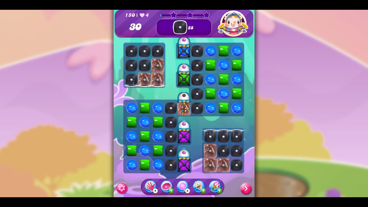 Nivel 150 Candy Crush, 🍬🍭 dos colores || Level 150 Candy Crush, 🍬🍭 two