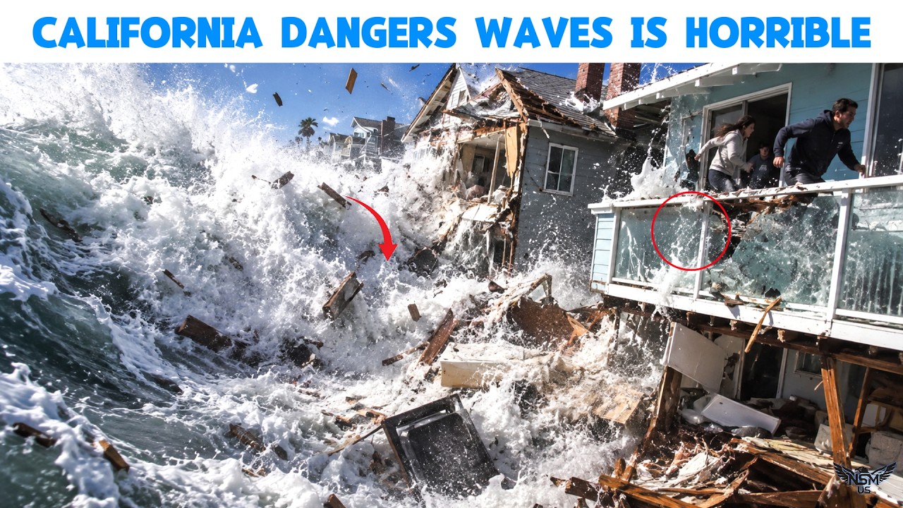 1 MINUTES AGO!! California Coast Is Breaking Apart - 14 Homes Collapse in The Ocean