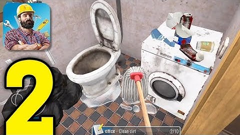 House Flipper mobile | tutorial gameplay part 2 (android , ios)