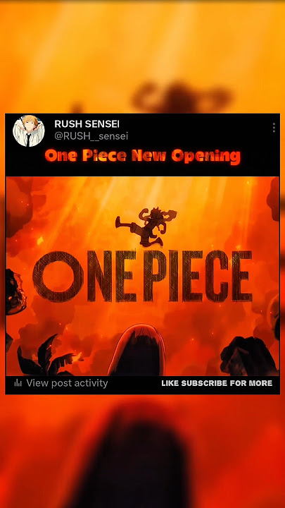 One piece new opening 🔥😈:) elbalf arc #onepiece #luffy #opening #shorts #anime #gamtng #wgitachi