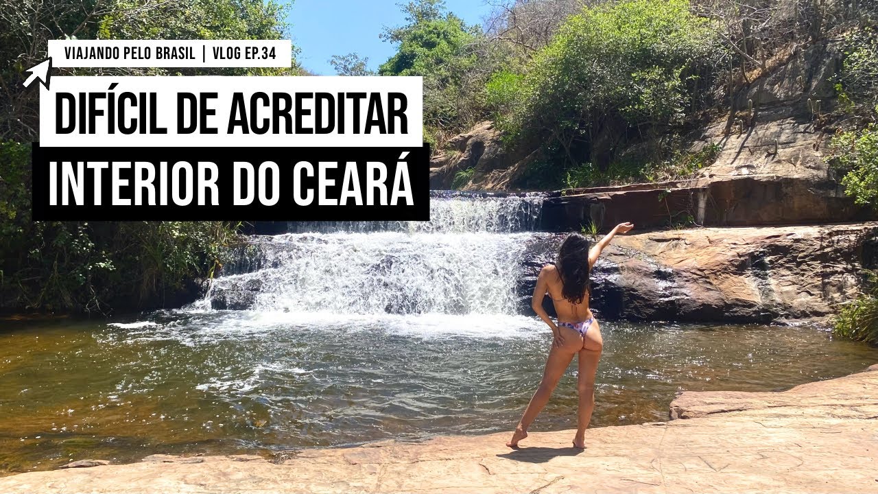 VISITAMOS A CACHOEIRA DO FRADE NO CEARÁ - TRILHA NO MATO