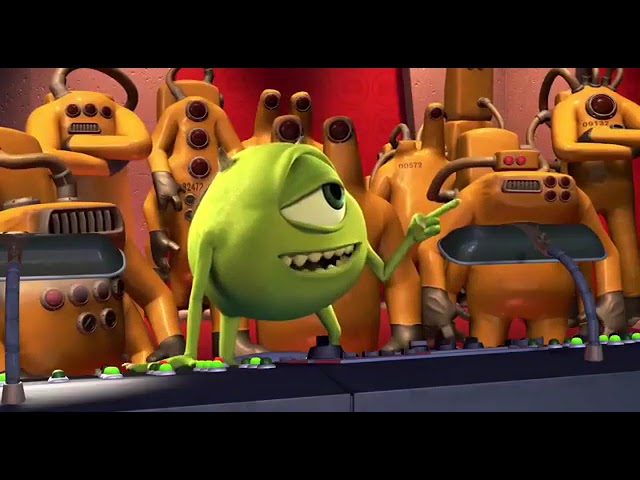 Monsters Inc (2001) Mr Waternoose Defeat Scene class=