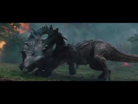 Carnotaurus vs Sinoceratops | Jurassic World Fallen Kingdom