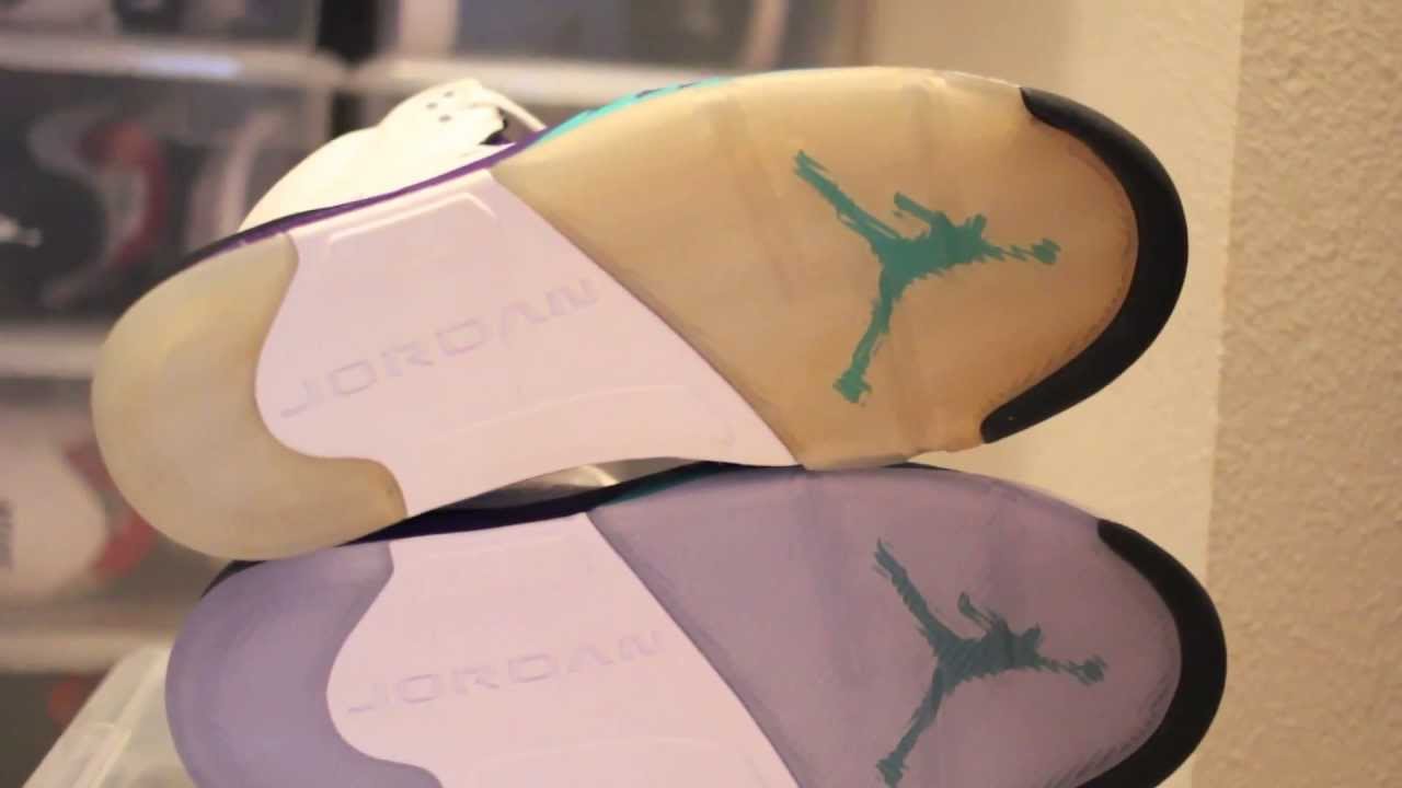 2006 Air Jordan V Grape Review