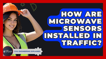 How Are Microwave Sensors Installed In Traffic? - Civil Engineering Explained