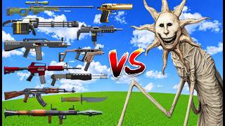 Which TaCZ gun is the strongest against the Sunman? [Doctor Nowhere]