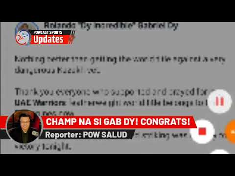 basketball world cup 2019 Rolando Gabriel Dy is now UAE Warriors Featherweight Champ