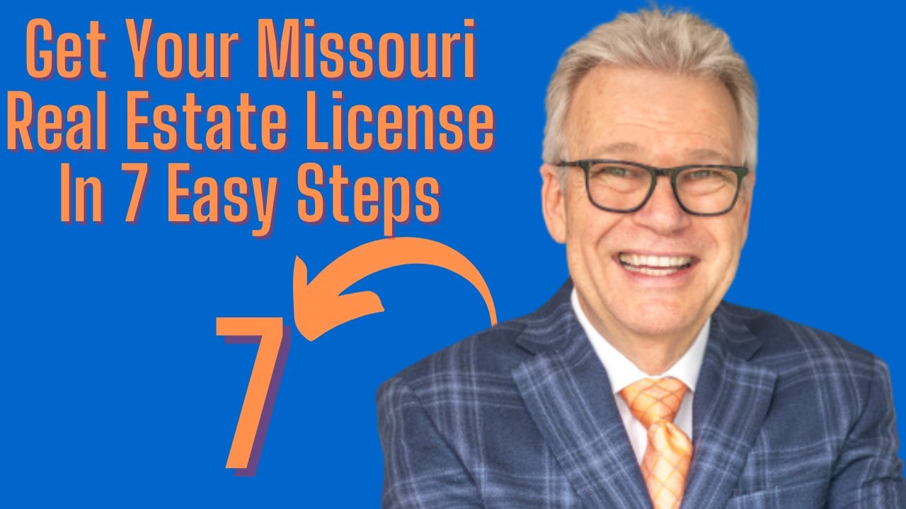 Get a Missouri Real Estate License in 7 Easy Steps YouTube