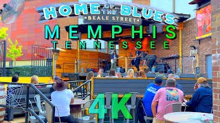 Memphis Beale Street Walk, Tennessee USA 4K - UHD