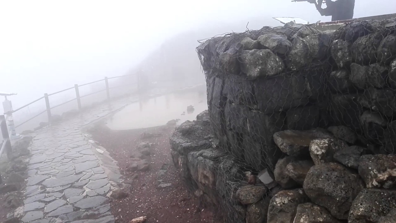 Observation of Syria (Damascus suburbs) on a winter day. Mount Bental