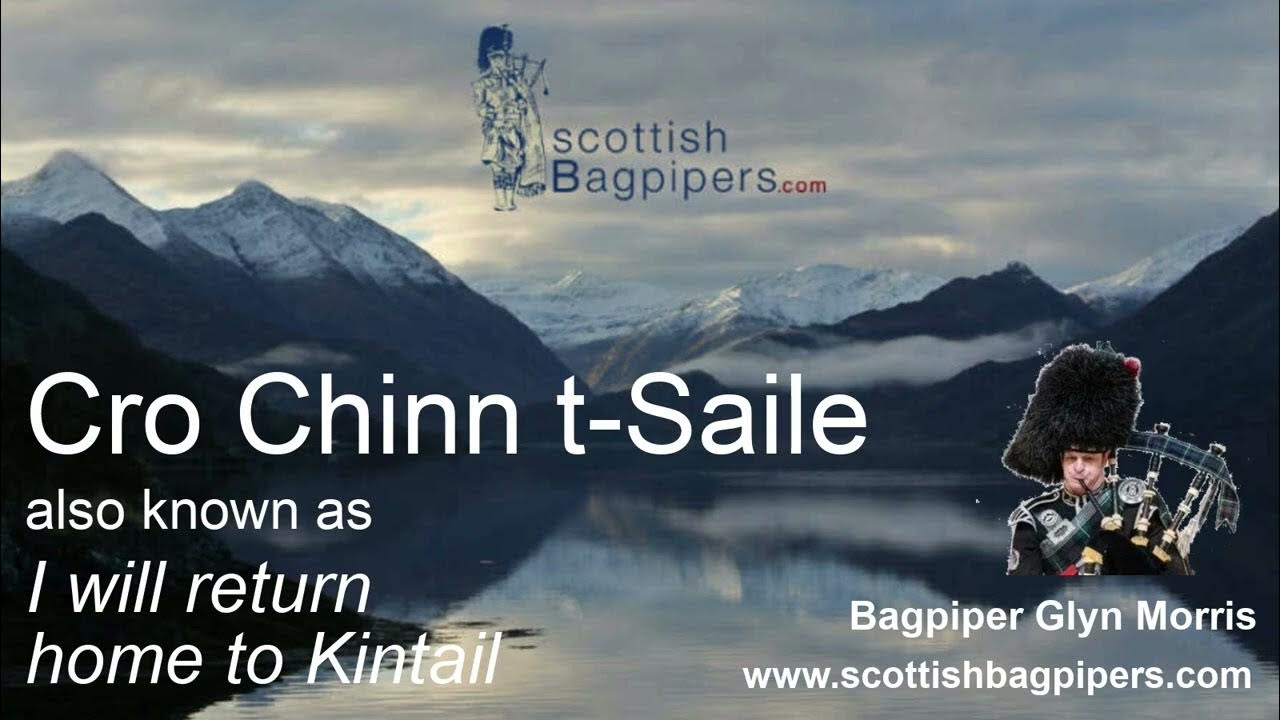 Bagpipe Funeral Song I will return home to Kintail YouTube