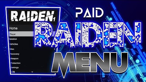 GTA 5 ONLINE MOD MENU 1.57 💎 RAIDEN MOD MENU 💎 MONEY, RP & MORE 💎