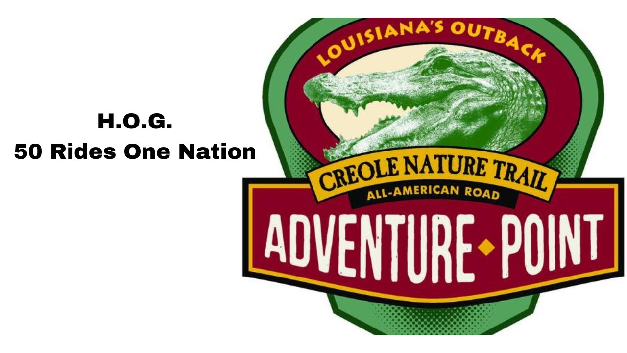 Creole Nature Trail Louisiana H.O.G. 50 Rides One Nation - YouTube