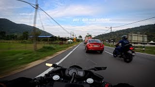 pov : rushing nak berbuka puasa | Modesaki Ninja250 + Yoshimura Slipon | 4K POV PureSound