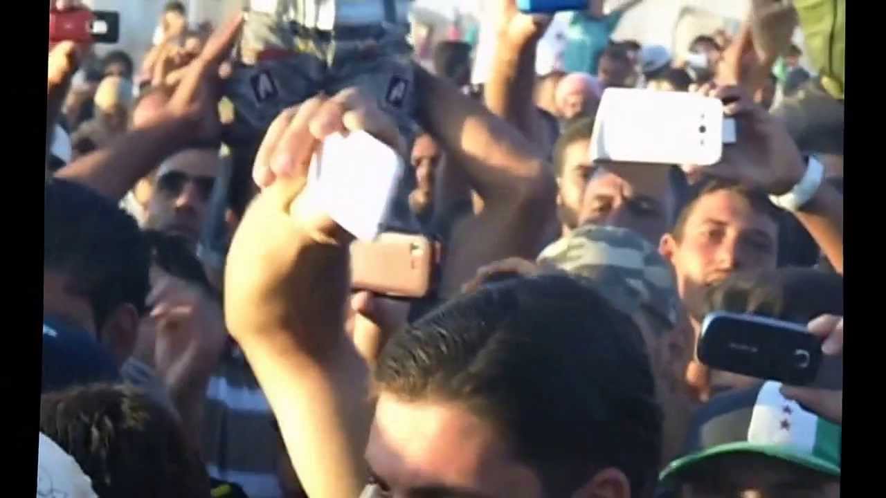 مخيم الزعتري ..  من روائع الفنان احمد القسيم 24-8-2013