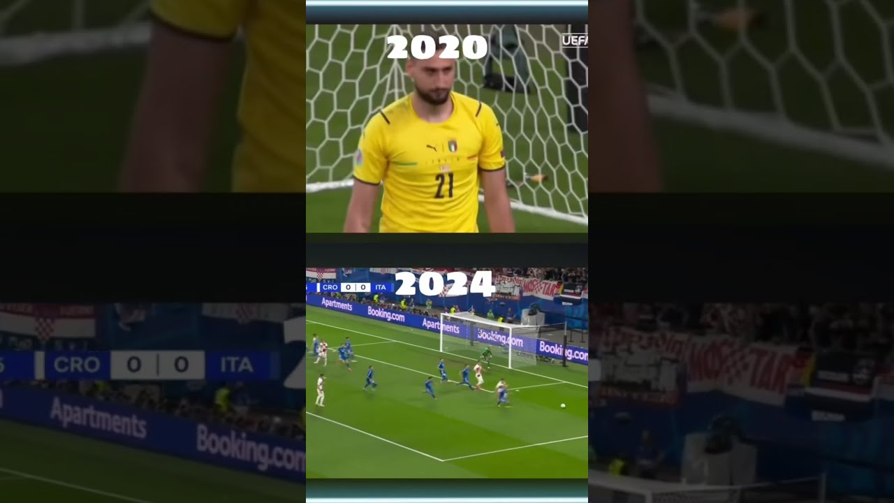 Donnarumma Penalty Save Then Vs Now 