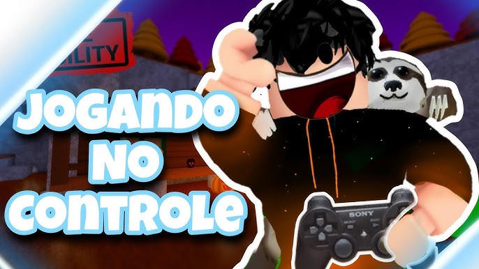 COMO JOGAR ROBLOX COM CONTROLE 