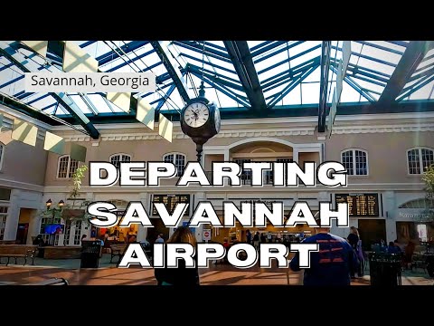 Video: Guía del aeropuerto internacional de Savannah/Hilton Head