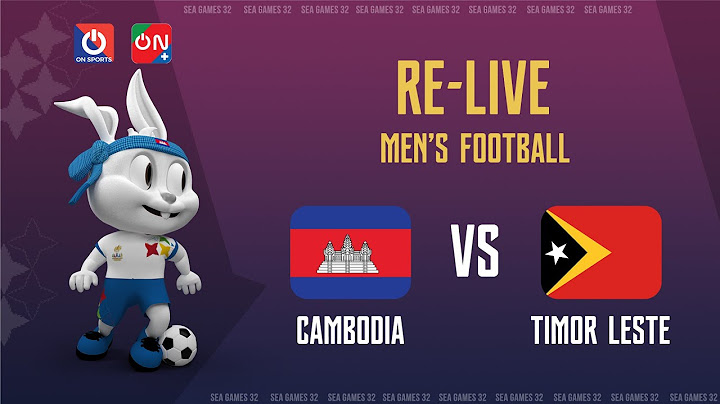 Full Match | CAMBODIA - TIMOR LESTE l Men's Football - SEA Games 32