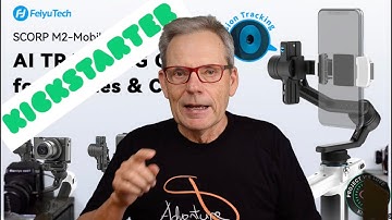 AI Tracking Gimbal - KICKSTARTER - HUGE DISCOUNT -  FeijuTech Scorp M2 - Unboxed