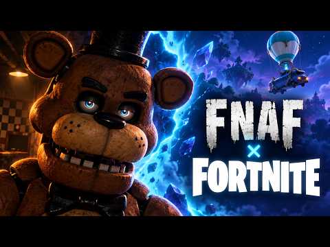 FNAF x FORTNITE IS REAL... THIS TIME, IT IS. Reacting to the trailer!
