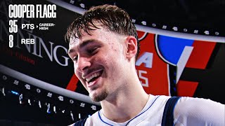 Rookie Cooper Flagg 35 Pts Career High Youngest Player Nba History 35 Pts