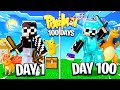 I SPENT 100 DAYS IN MINECRAFT PIXELMON! (Minecraft Pokemon)