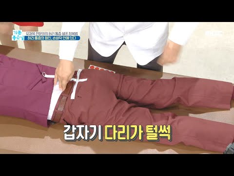   기분 좋은 날 허리 통증 원인을 찾는 AK 테스트 20200403