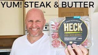 Luxury! HECK STEAK &amp; BUTTER Meatballs Review