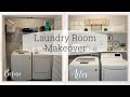 Laundry Room Makeover || Before + After || DIY Affordable Laundry Room || Dennise Medina