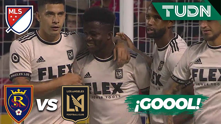 NIGHT OF GREAT GOALS! Acosta hits a first-time shot | Real Salt Lake 1-2 LAFC | MLS 2022 | TUDN