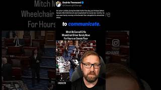 Mitch McConnell C-Span Footage Shows Him Motionless For Hours As Senators Walk Right Past #politics
