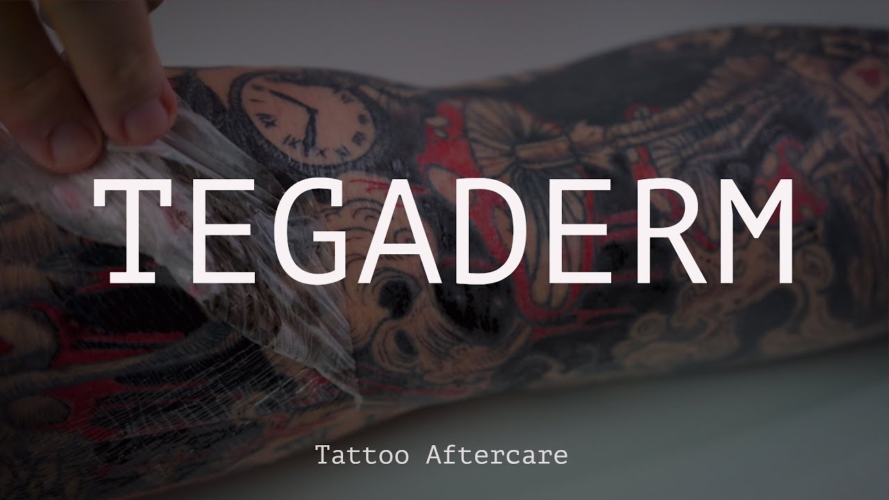 Tegaderm Tattoo Aftercare Removal And Explainer (In Glorious, Gooey 4K!)