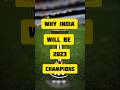 2011 world cup vs 2023 world cup i icc world cup 2023 champion  shortviral trending