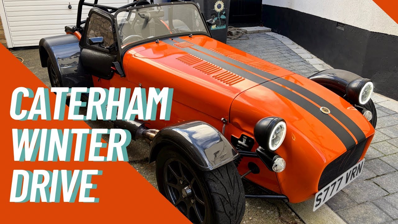 Caterham 7 winter drive and aeroscreen swap