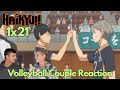 Volleyball couple reaction to haikyu s1e21 senpais true abilities