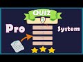 Pro Quiz System Modular & Costumizable