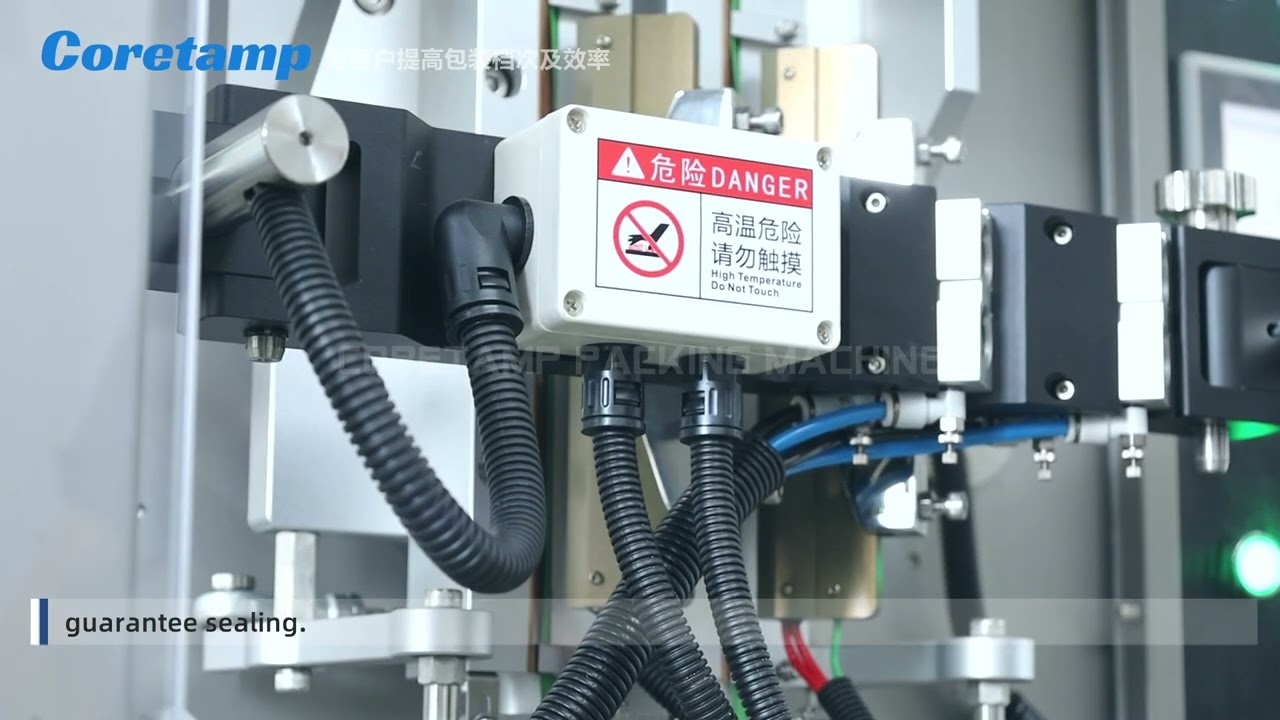 Double-lane granule packaging machine medicine vacuum feeding drying chamber 35g