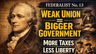 Federalist No. 13: Why a Weak Union Creates Higher Taxes—and Less Liberty