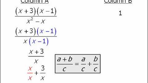 GRE Math Practice: Algebra - Example 5
