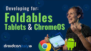 Emilie Roberts - Google | Developing for Foldables, Tablets, and ChromeOS | Droidcon Italy 2023 Talk