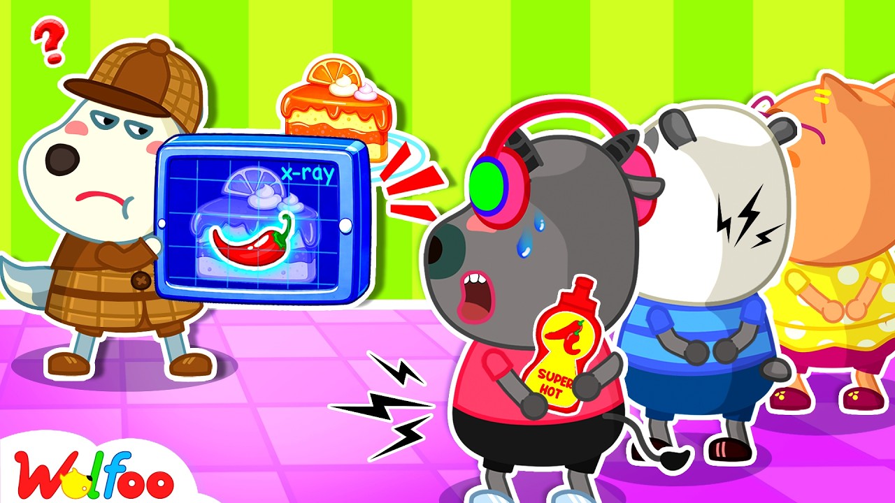 Detective Wolfoo 🕵️Who Put The Spicy Surprise In The Cake?! Cartoon for Kids | Wolfoo Channel