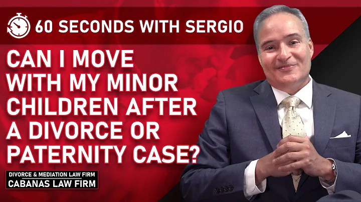 Can I Move With My Minor Children After a Divorce or Paternity Case?