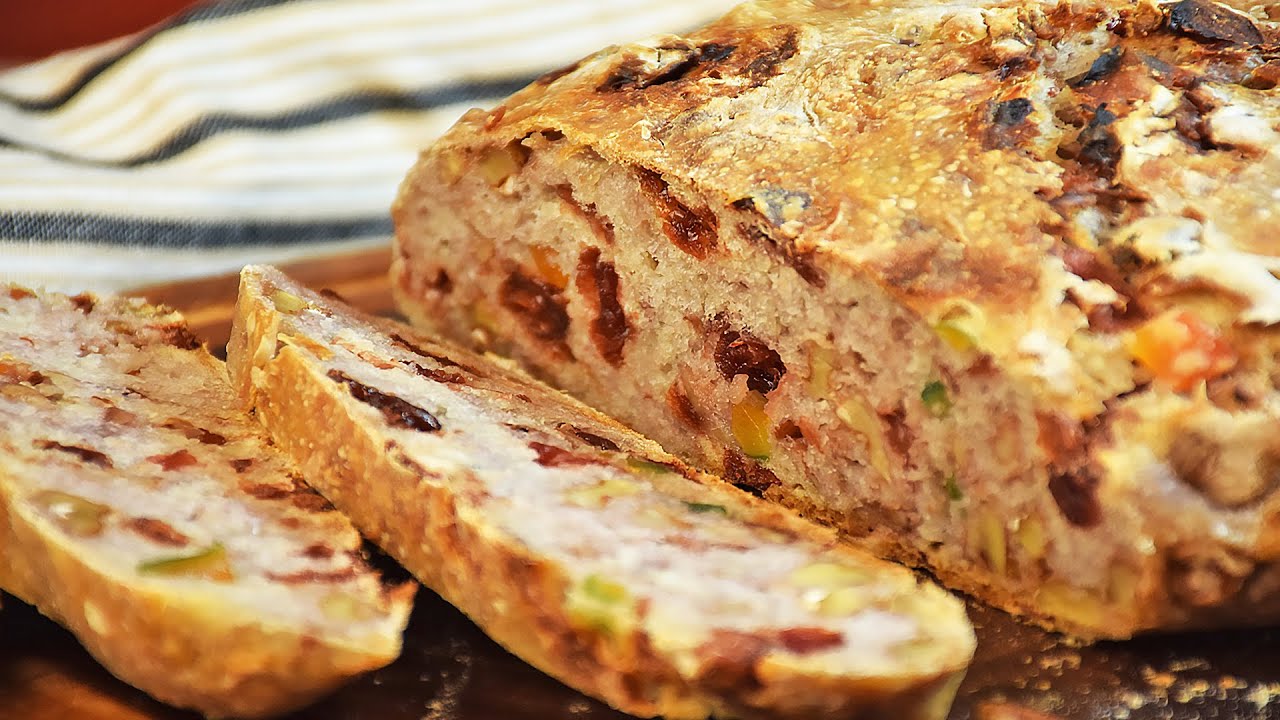 PÃO DE FRUTAS E NOZES (SEM SOVA) VÁRIOS SABORES | BOLOS BAFÔNICOS