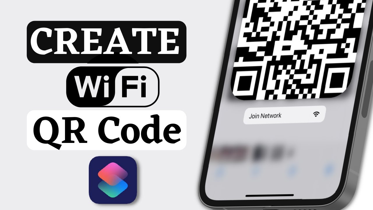 How To Create Wifi Qr Code In Iphone - Ios 15 | Share Wifi Using Qr Code In  2021 - Youtube