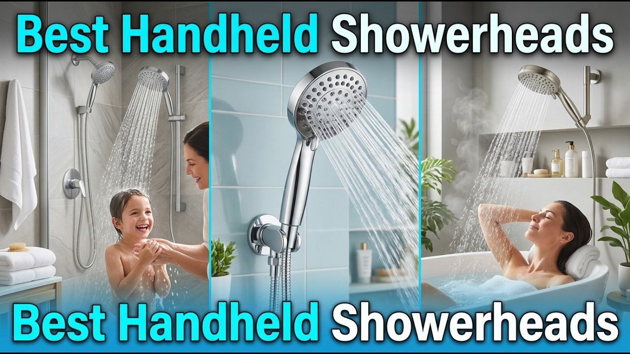 TOP 5 Best Handheld Showerheads 2026 | Handheld Showerheads You Need To ...